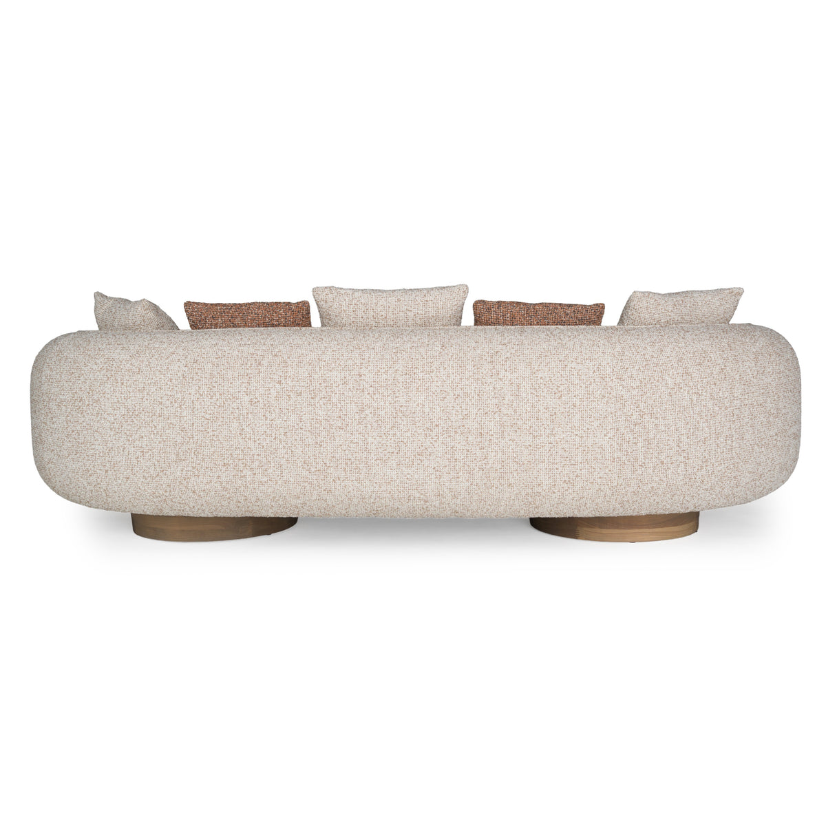 Raywood - Modern Multicolored Boucle Fabric + Ash Sofa by VIG Furniture - View 4