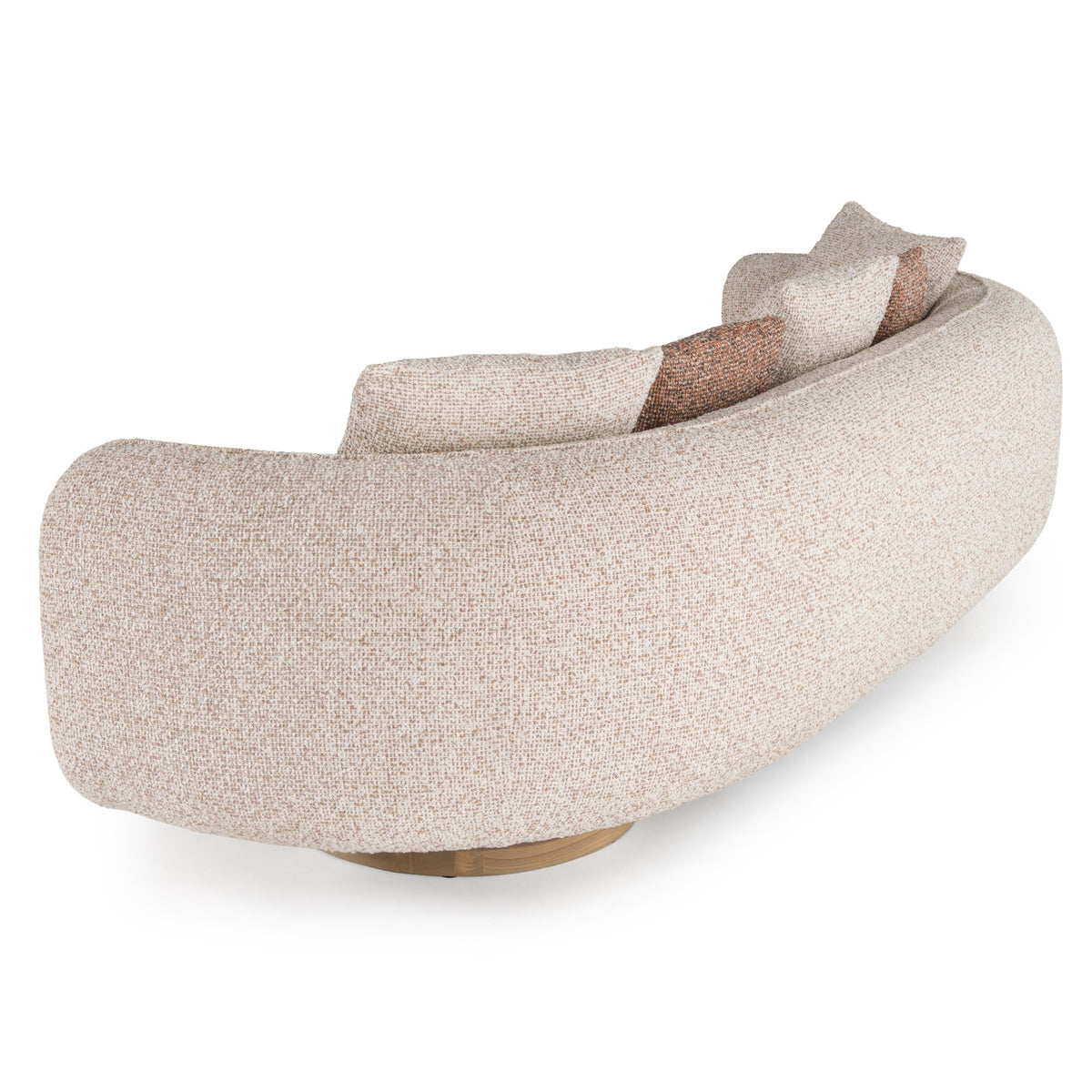Raywood - Modern Multicolored Boucle Fabric + Ash Sofa by VIG Furniture - View 9