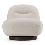 Renee - Modern Cream Fabric Swivel Chair by VIG Furniture - View 3