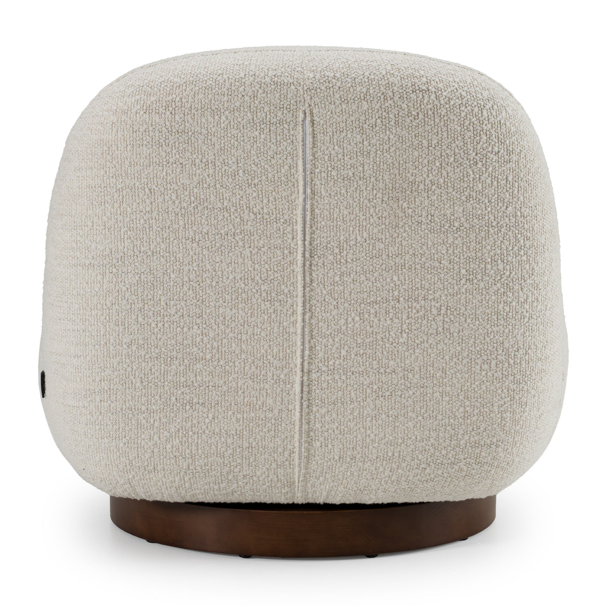 Renee - Modern Cream Fabric Swivel Chair by VIG Furniture - View 5