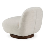 Renee - Modern Cream Fabric Swivel Chair by VIG Furniture - View 9