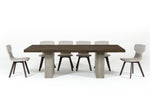 Renzo Modern Oak & Concrete 118" Dining Table by VIG Furniture - View 2