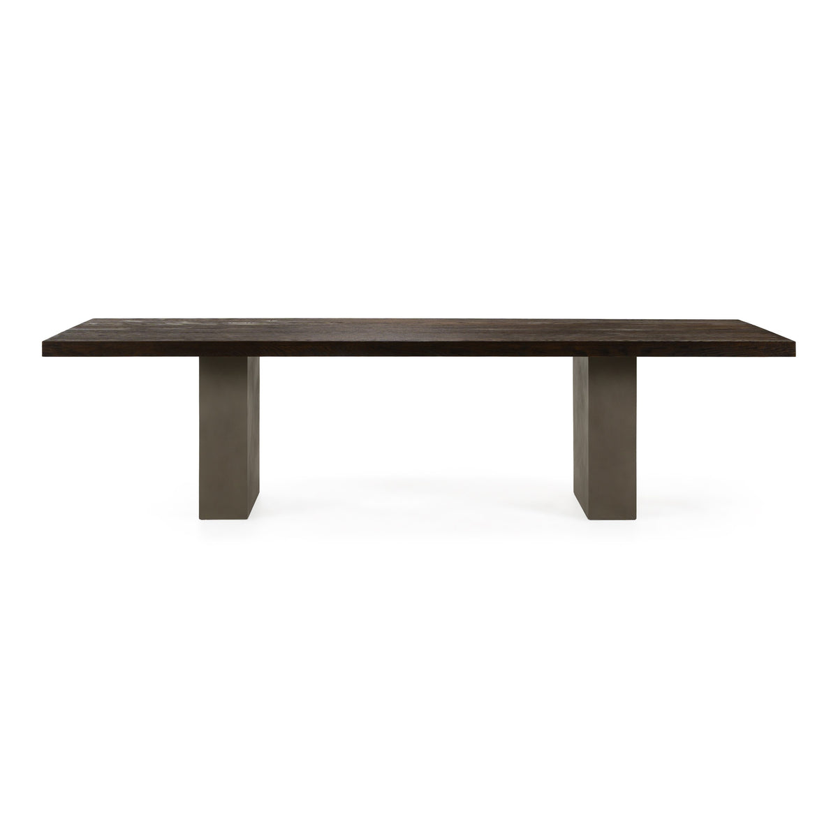 Renzo Modern Oak & Concrete 118" Dining Table by VIG Furniture - View 1