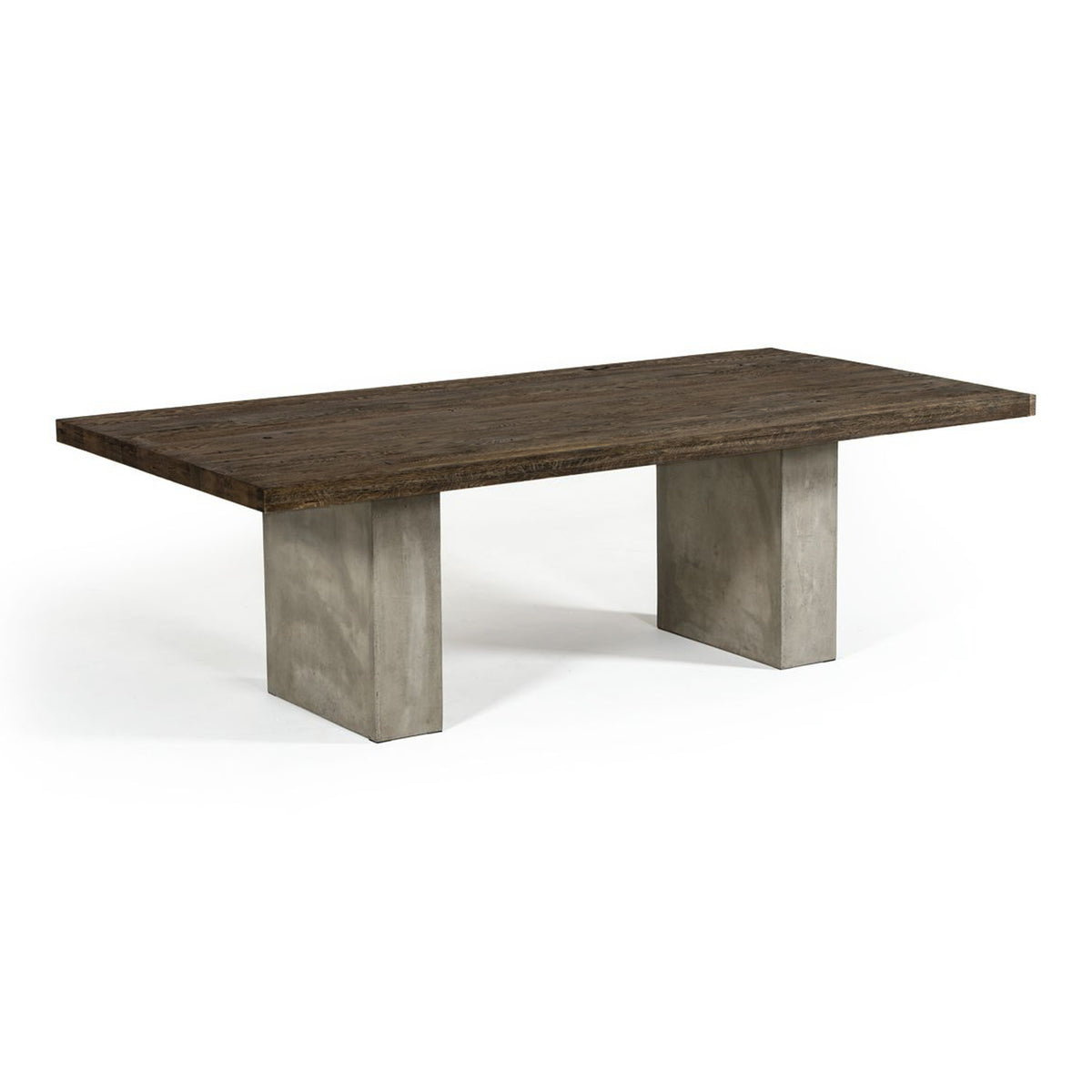 Renzo Modern Oak & Concrete 118" Dining Table by VIG Furniture - View 11
