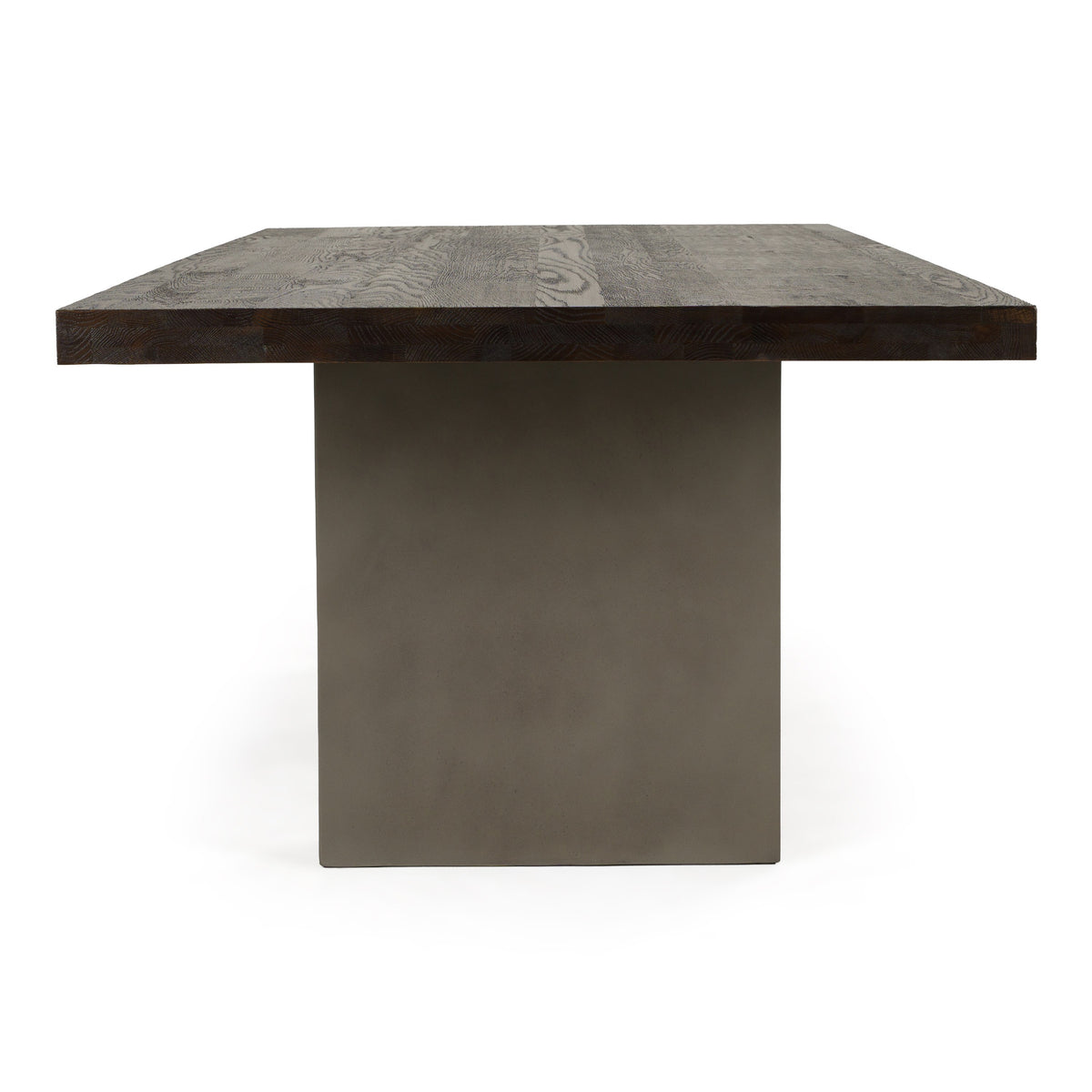 Renzo Modern Oak & Concrete 118" Dining Table by VIG Furniture - View 15
