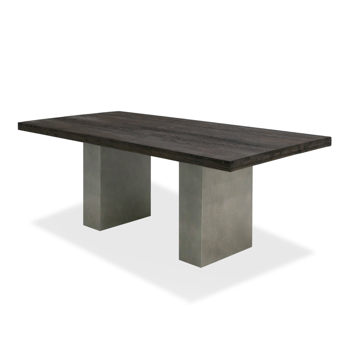 Renzo Modern Oak & Concrete 79" Dining Table by VIG Furniture - View 2