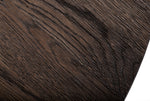 Renzo Modern Round Oak & Concrete Dining Table by VIG Furniture - View 3