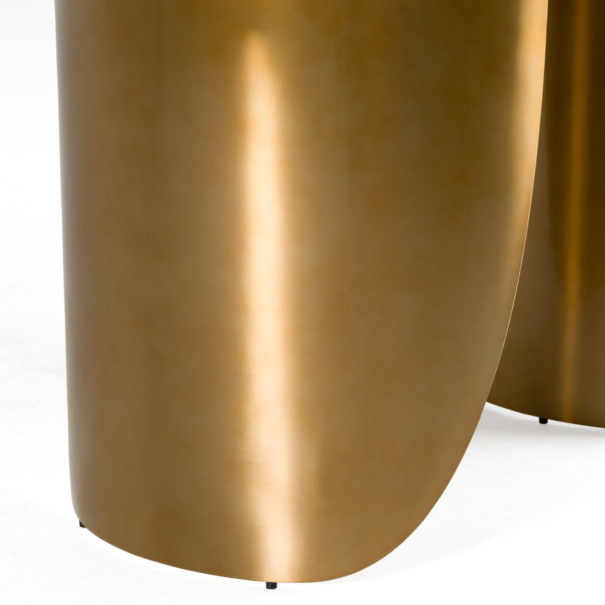 Reynold - Glam Faux Marble + Gold Stainless Steel 94-Inch Dining Table by VIG Furniture - View 6
