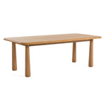 Rhea - Modern 87" Natural Acacia Rectangular Dining Table by VIG Furniture - View 4