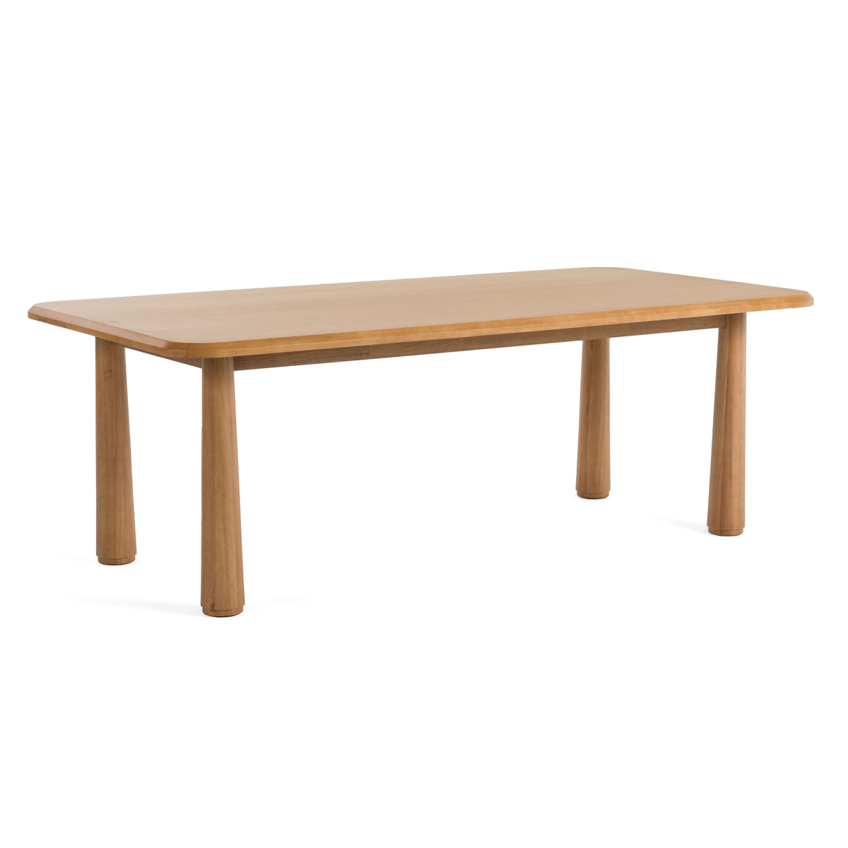 Rhea - Modern 87" Natural Acacia Rectangular Dining Table by VIG Furniture - View 4
