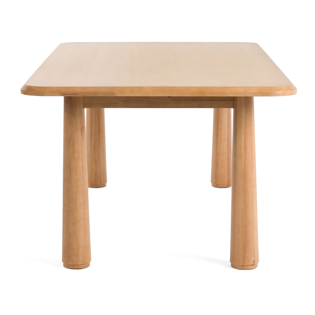 Rhea - Modern 87" Natural Acacia Rectangular Dining Table by VIG Furniture - View 6