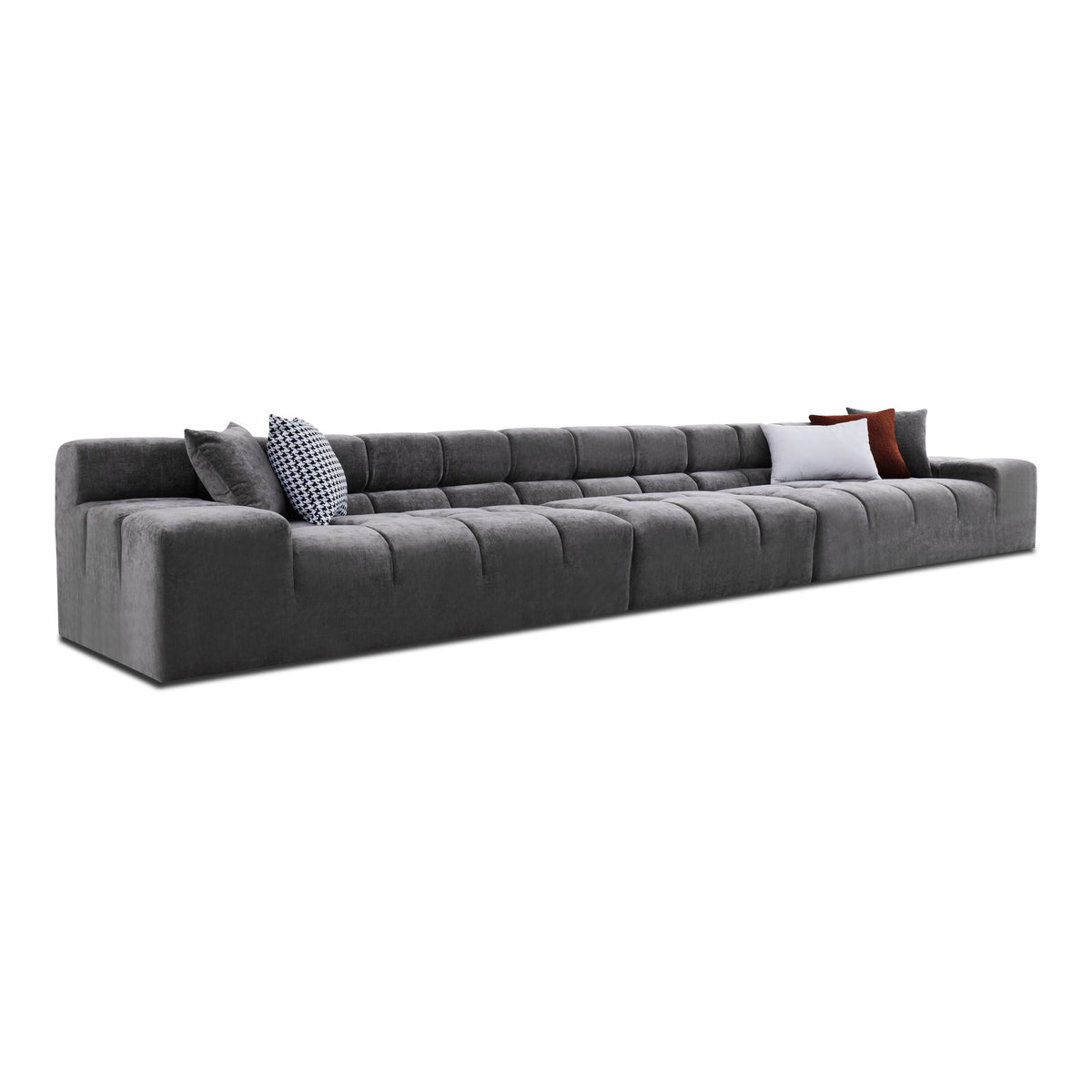Rhonda - Modern Grey Fabric Modular Sectional Sofa by VIG Furniture - View 8