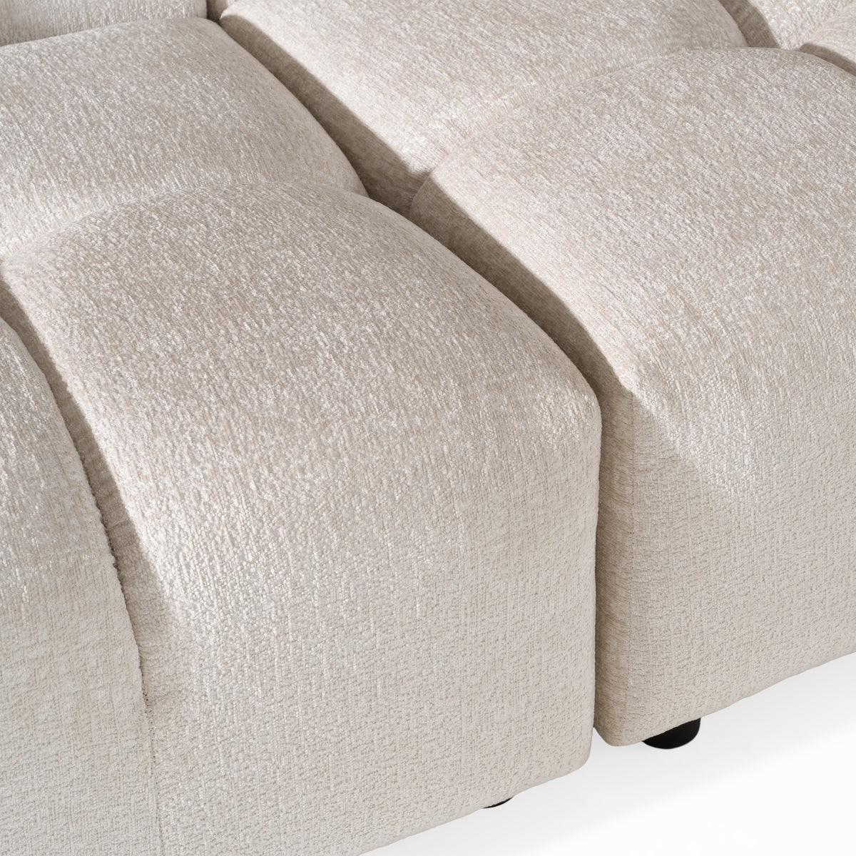 Rhonda - Modern Ivory Beige Fabric Modular Sectional Sofa by VIG Furniture - View 10