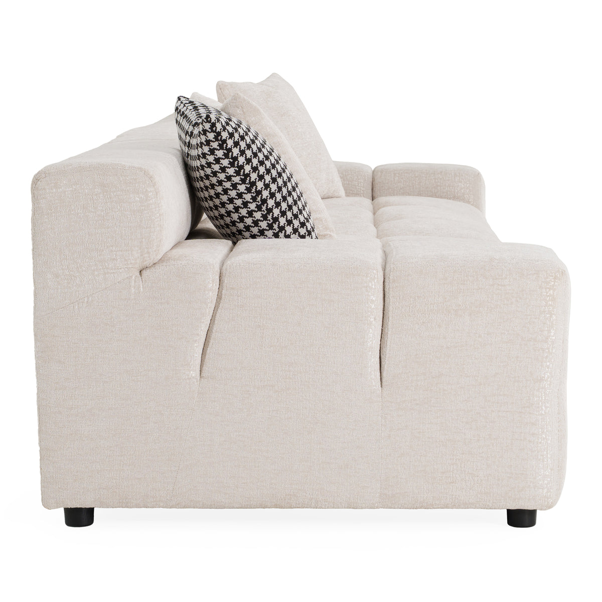 Rhonda - Modern Ivory Beige Fabric Modular Sectional Sofa by VIG Furniture - View 5