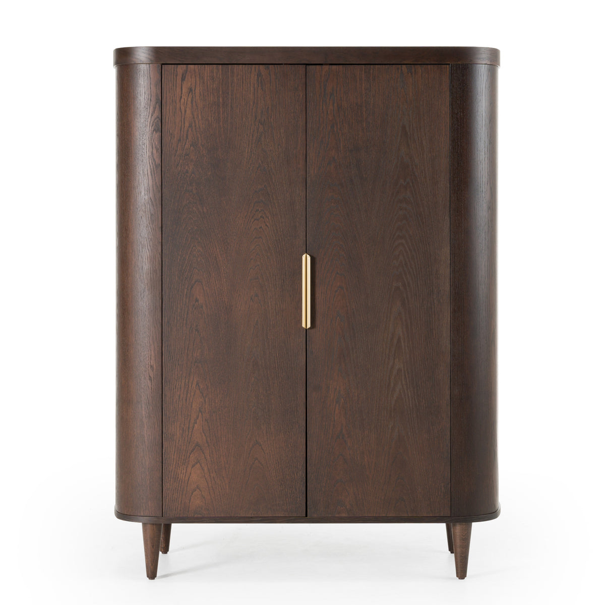Richmond - Modern Brown Rounded Tall Buffet by VIG Furniture - View 1
