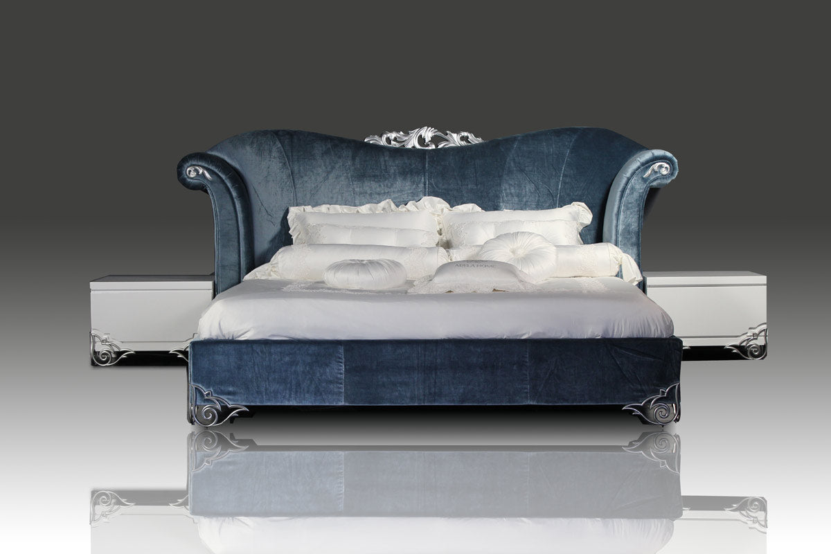 Rita Transitional Fabric Bed by VIG Furniture - View 2