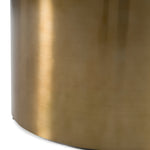 Rocky - Glam White & Gold Coffee Table by VIG Furniture - View 5