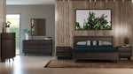 Roger - Mid-century Acacia Bed by VIG Furniture - View 6
