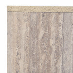 Roma - Modern Faux Travertine Square Coffee Table by VIG Furniture - View 4
