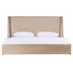 Roma - Modern Taupe Microfiber Upholstered Bed by VIG Furniture - View 1