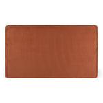 Roma - Modern Burnt Orange Microfiber Upholstered Bed by VIG Furniture - View 6