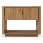 Roma - Modern Oak + Gold Nightstand by VIG Furniture - View 1