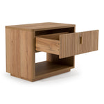 Roma - Modern Oak + Gold Nightstand by VIG Furniture - View 5