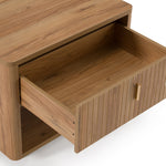Roma - Modern Oak + Gold Nightstand by VIG Furniture - View 6