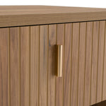 Roma - Modern Oak + Gold Nightstand by VIG Furniture - View 7