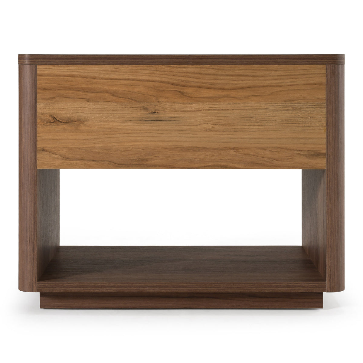 Roma - Modern Walnut + Gold Nightstand by VIG Furniture - View 4