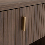 Roma - Modern Walnut + Gold Nightstand by VIG Furniture - View 7