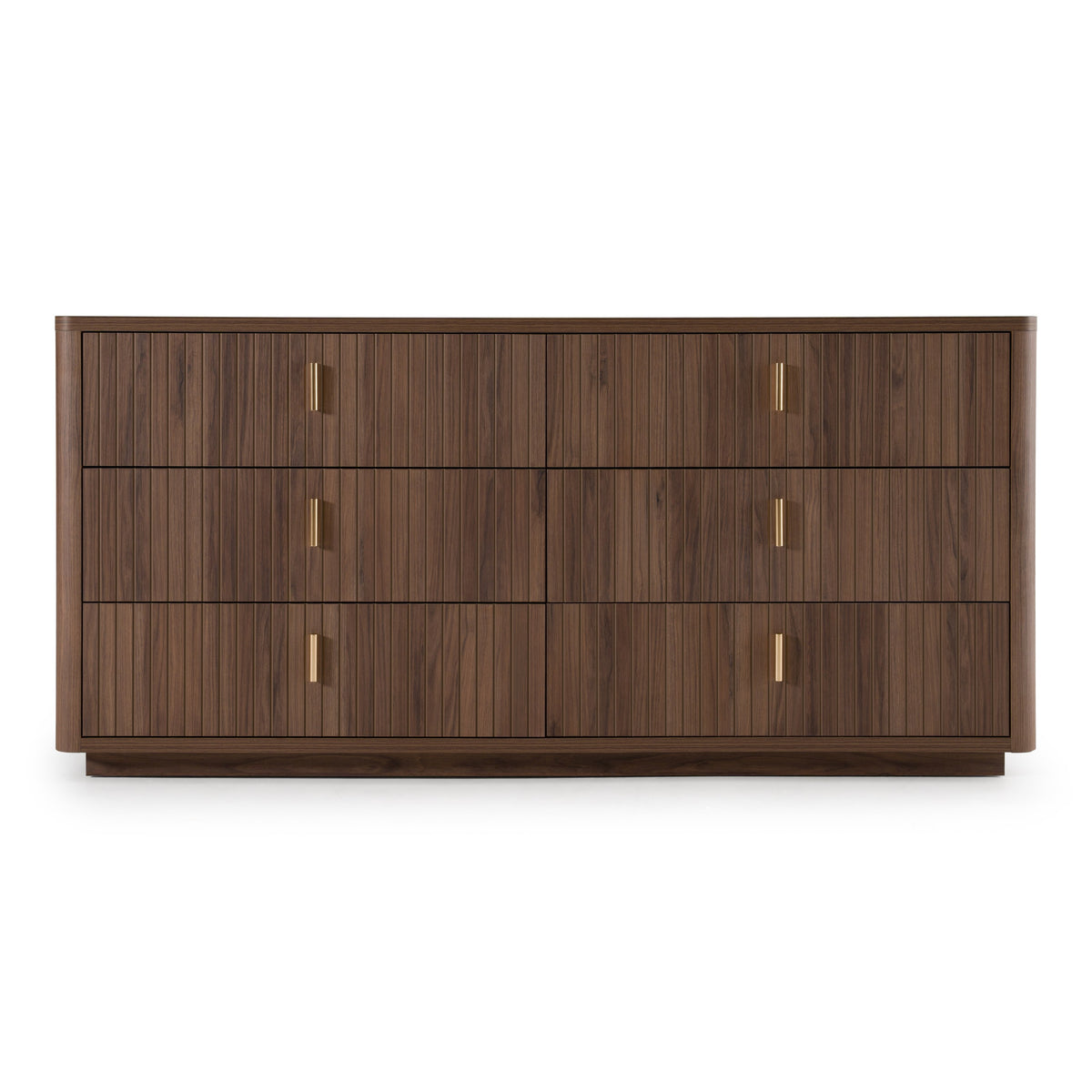Roma - Modern Walnut + Gold Dresser by VIG Furniture - View 1