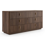 Roma - Modern Walnut + Gold Dresser by VIG Furniture - View 2