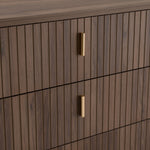 Roma - Modern Walnut + Gold Dresser by VIG Furniture - View 7