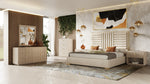 Roma - Modern Faux Travertine + Gold Chest by VIG Furniture - View 2