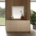 California King - Daystar + Roma - Modern Beige Velvet + Travertine + Gold Bedroom Set