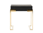 Rothsay - Modern Wenge + Gold Nightstand by VIG Furniture - View 4
