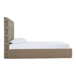 Rousey - Modern Taupe Fabric Bed by VIG Furniture - View 9
