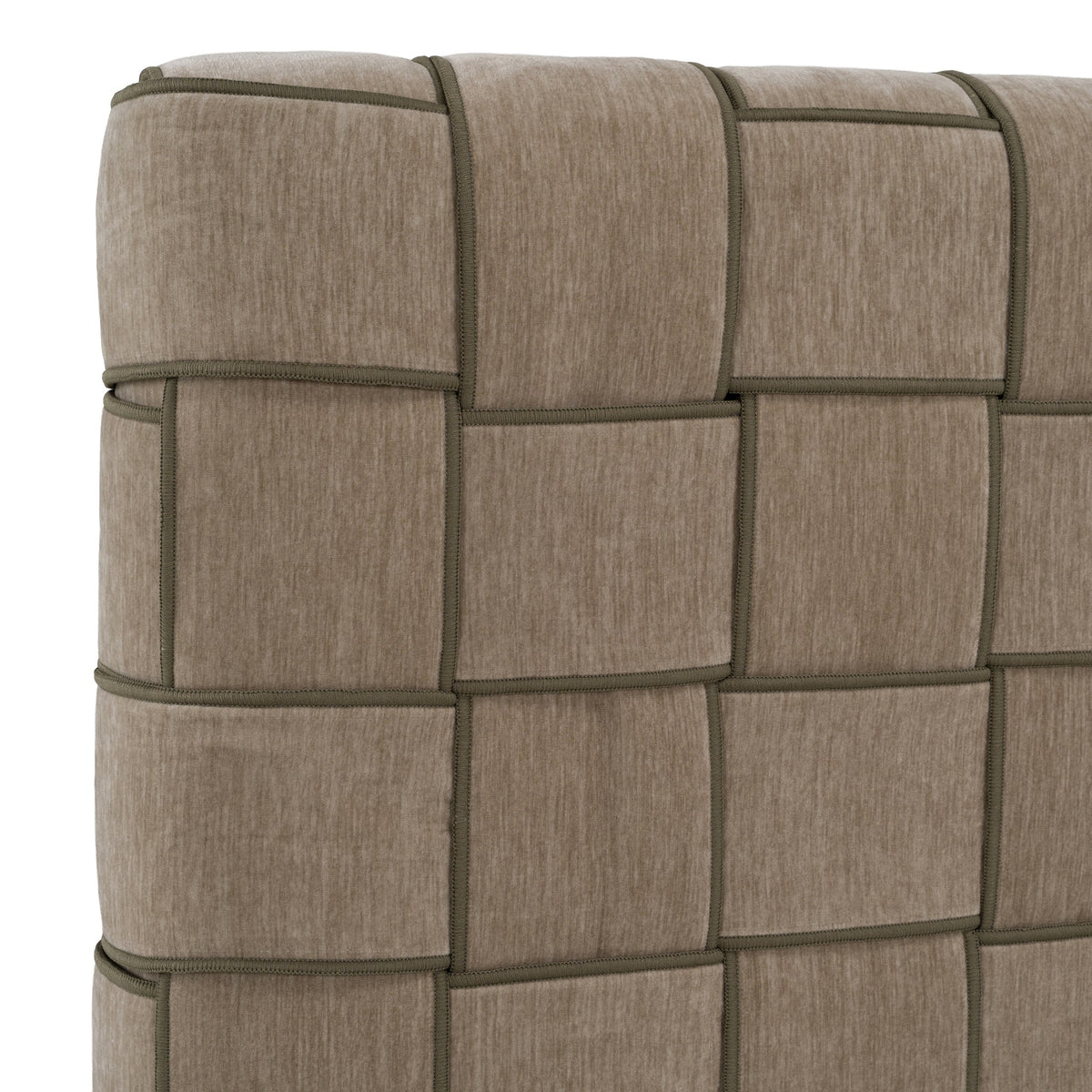 Rousey - Modern Taupe Fabric Bed by VIG Furniture - View 10