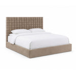 Rousey - Modern Taupe Fabric Bed by VIG Furniture - View 7