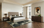 Rousey - Modern Taupe Fabric Bed by VIG Furniture - View 5