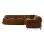 Crockett - Modern Brown Fabric Sectional Sofa by VIG Furniture - View 3