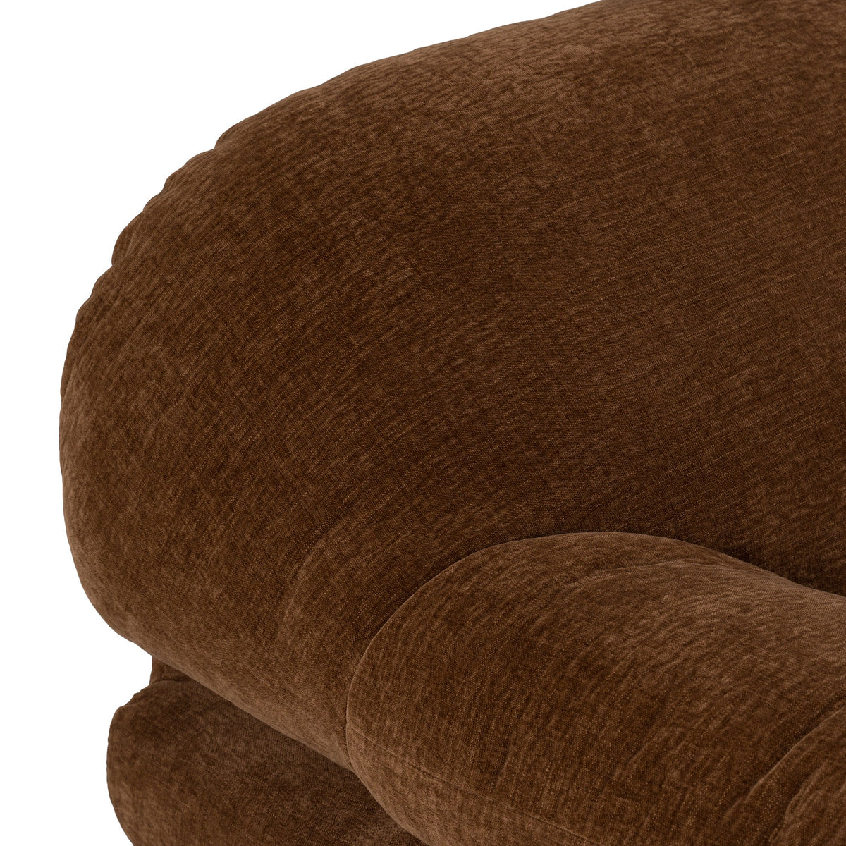 Crockett - Modern Brown Fabric Sectional Sofa by VIG Furniture - View 6
