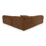 Crockett - Modern Brown Fabric Sectional Sofa by VIG Furniture - View 4