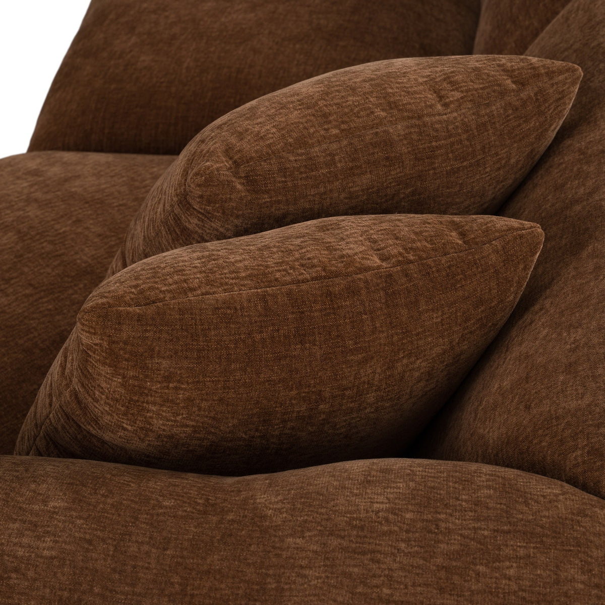 Crockett - Modern Brown Fabric Sectional Sofa by VIG Furniture - View 7