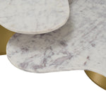 Gabbro - Glam White Marble + Gold Nesting Coffee Table Set by VIG Furniture - View 6