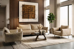 Saint Tropez - Modern Italian Beige Leather Sofa by VIG Furniture - View 7
