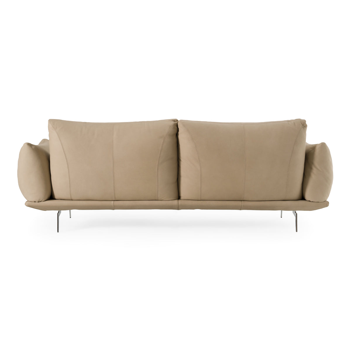 Saint Tropez - Modern Italian Beige Leather Sofa by VIG Furniture - View 4