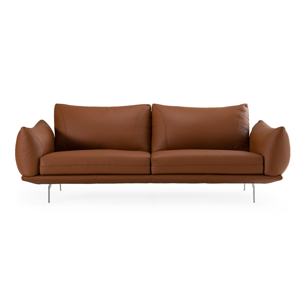 Saint Tropez - Modern Italian Cognac Leather Sofa by VIG Furniture - View 1