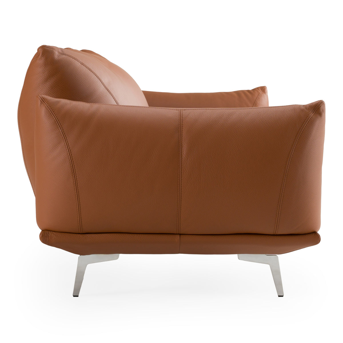 Saint Tropez - Modern Italian Cognac Leather Sofa by VIG Furniture - View 3